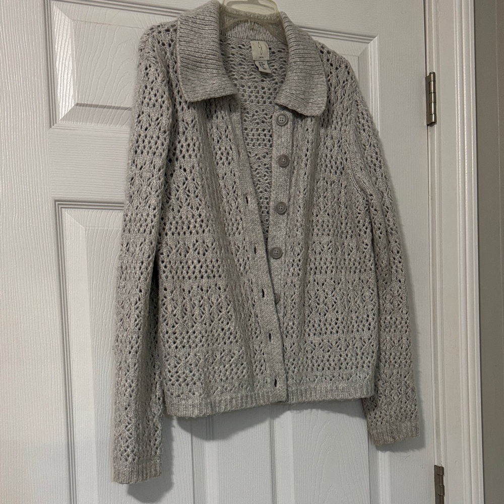 Joie Gray Knit Sweater